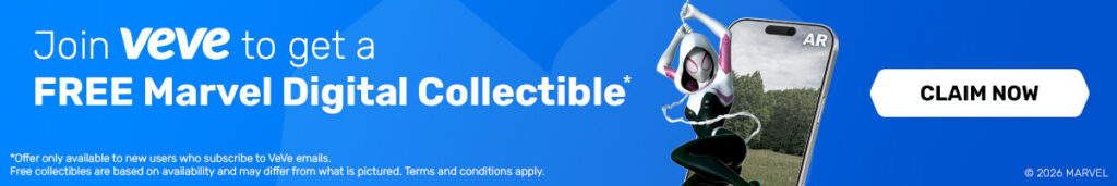 Free Collectible on VeVe featuring Ghost Spider