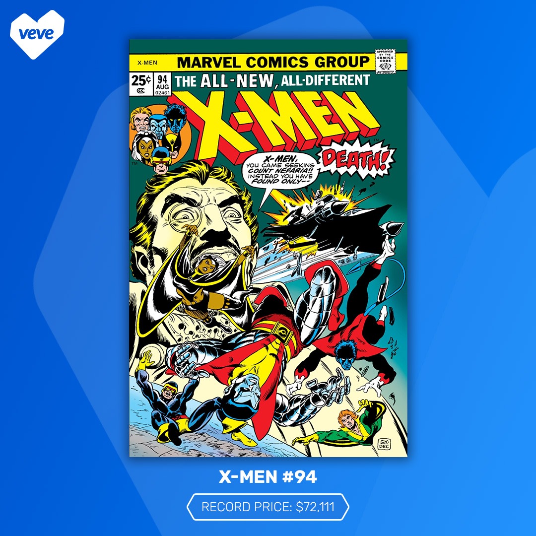 X-Men 94 record price