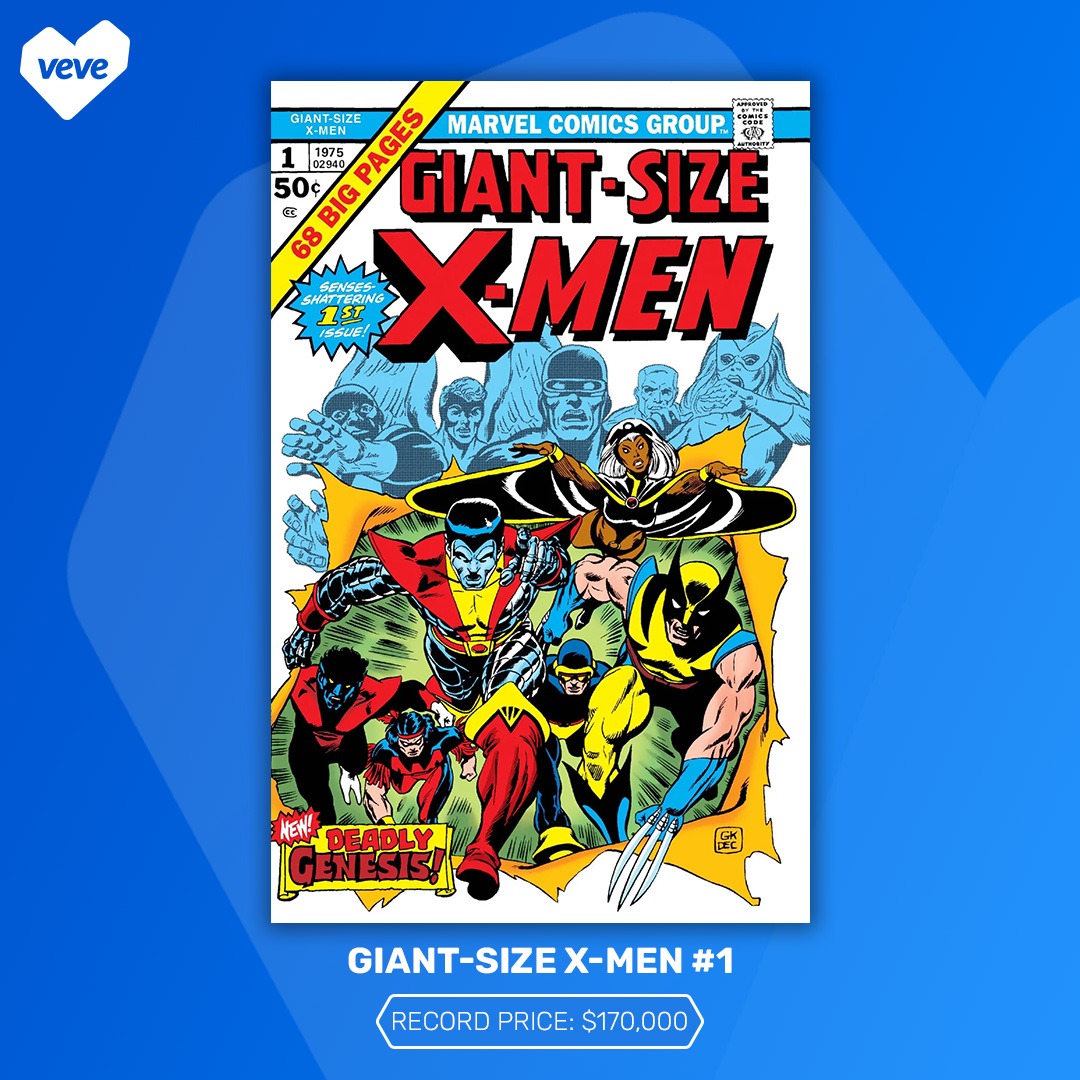 Giant-Size X-Men 1 record price