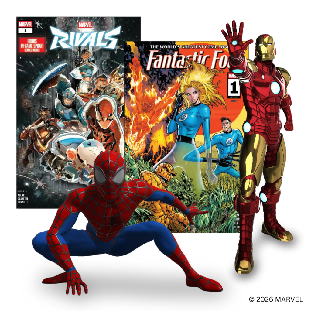 Marvel comics and collectibles