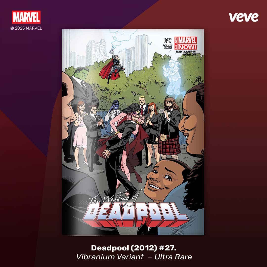 Deadpool comic ultra rare variant