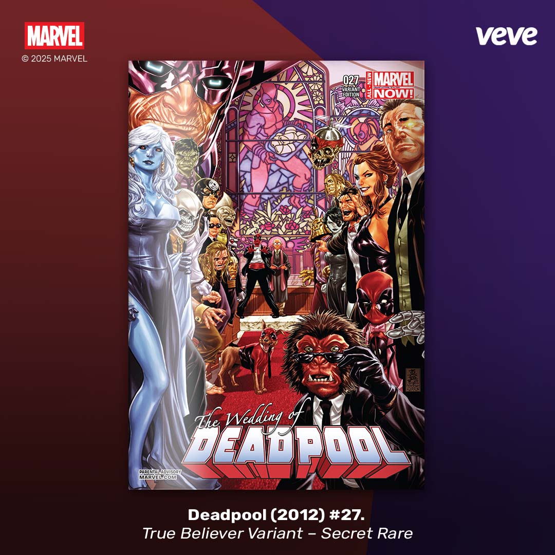 Deadpool comic secret rare variant