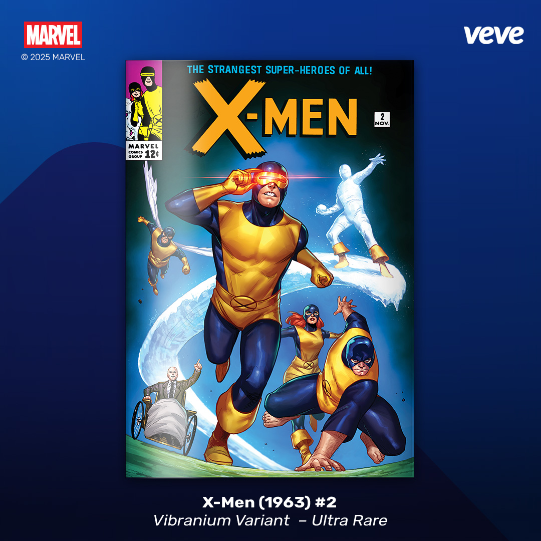 ultra rare variant X-Men #2 1963 Marvel digital comic on VeVe