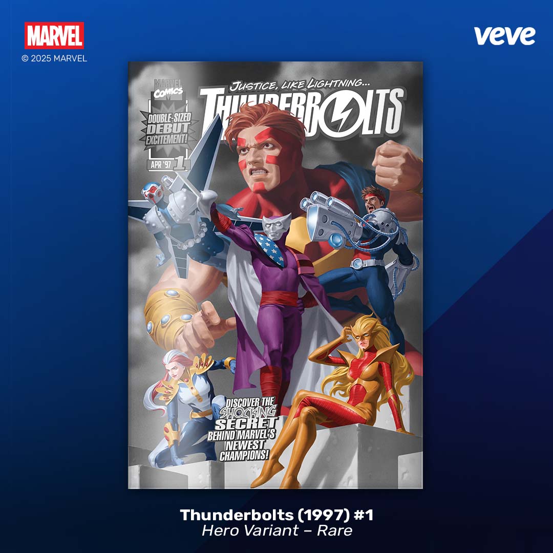 Marvel digital comic Thunderbolts hero variant