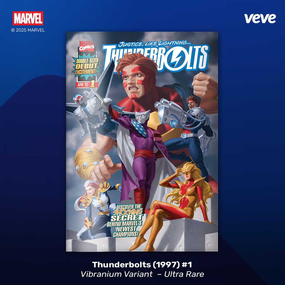 Marvel digital comic Thunderbolts #1 ultra rare variant