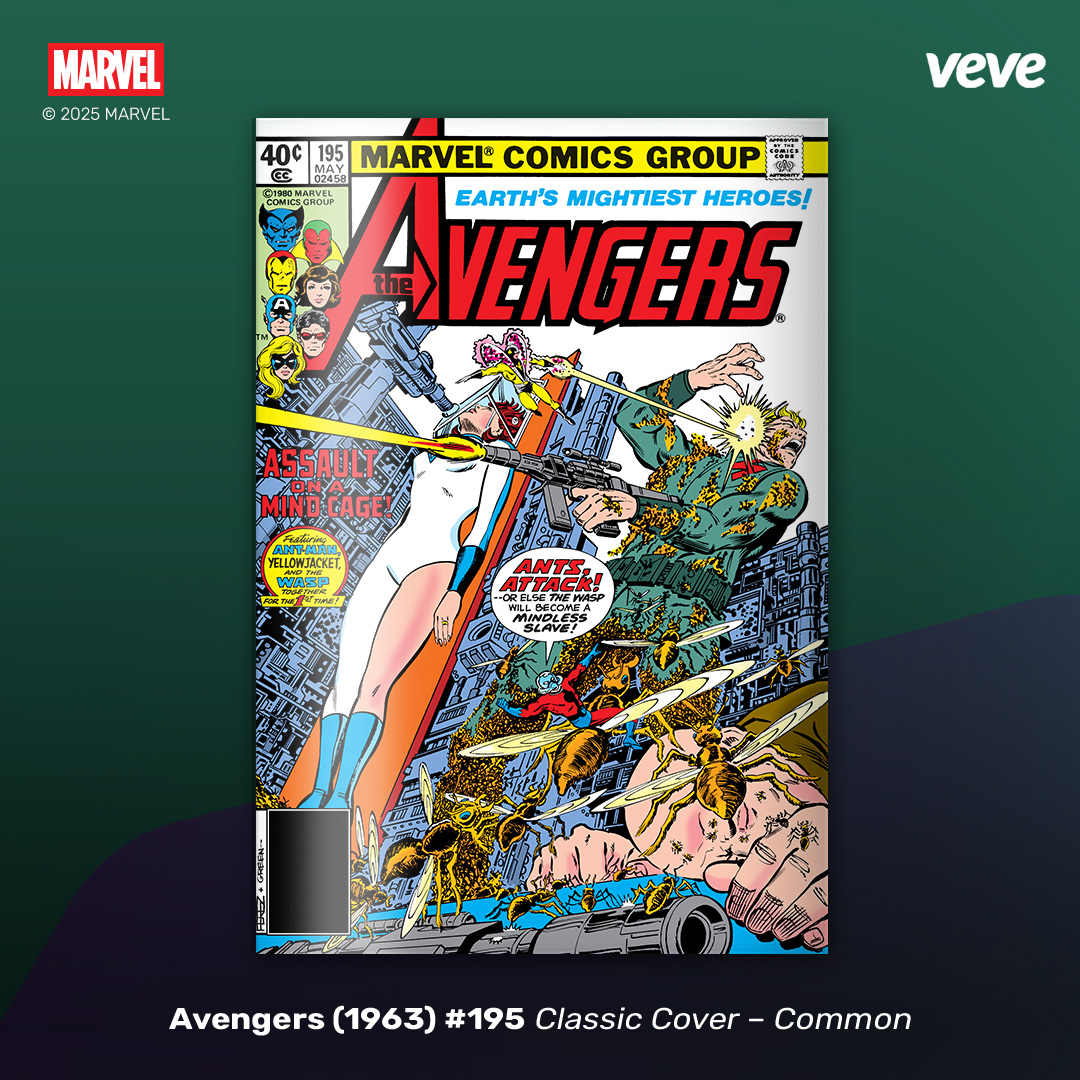 Avengers digital comic classic cover variant