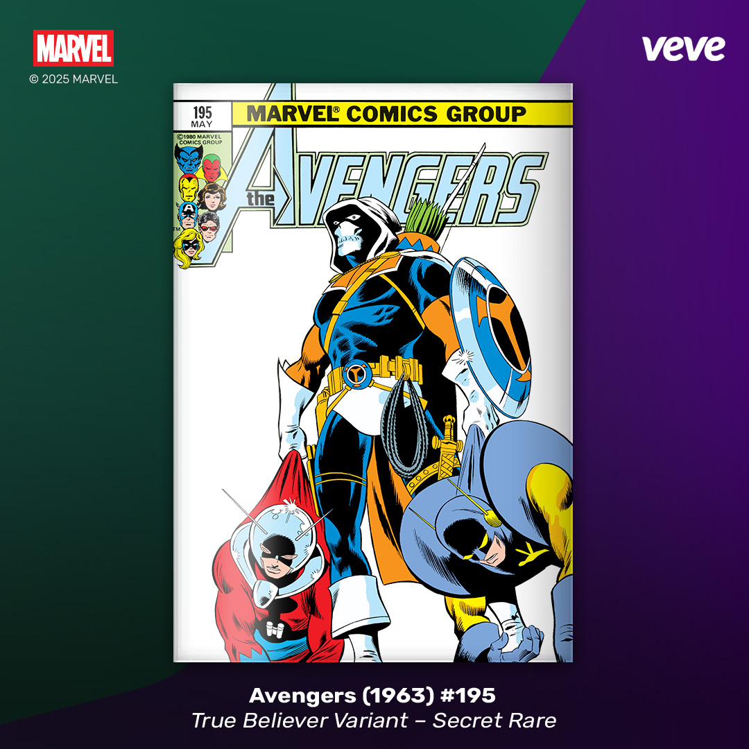 Secret rare Marvel digital comic Avengers 1963 195