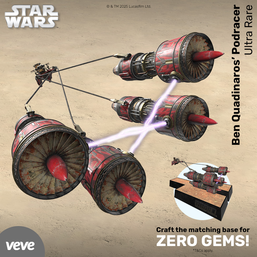 Ben Quadinaros Podracer in digital form