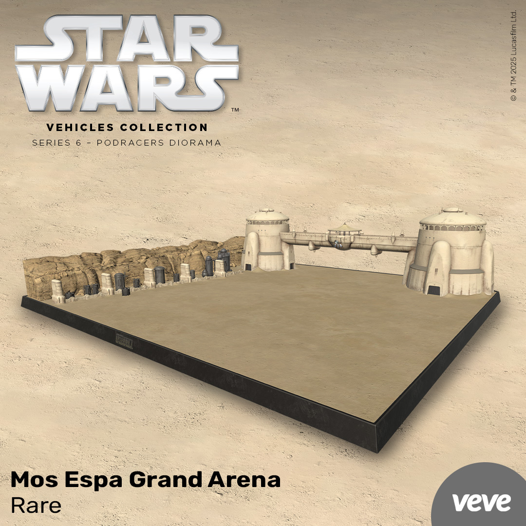 Star Wars Podracer collectible in digital form