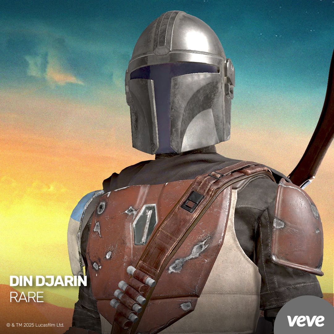 Din Djarin collectible in digital form