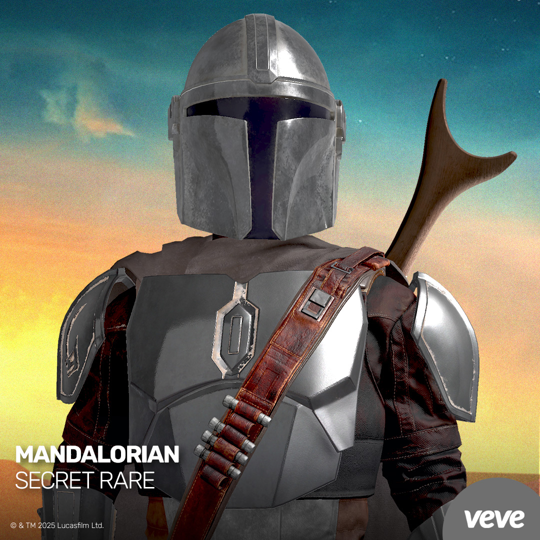 The Mandalorian collectible in digital form