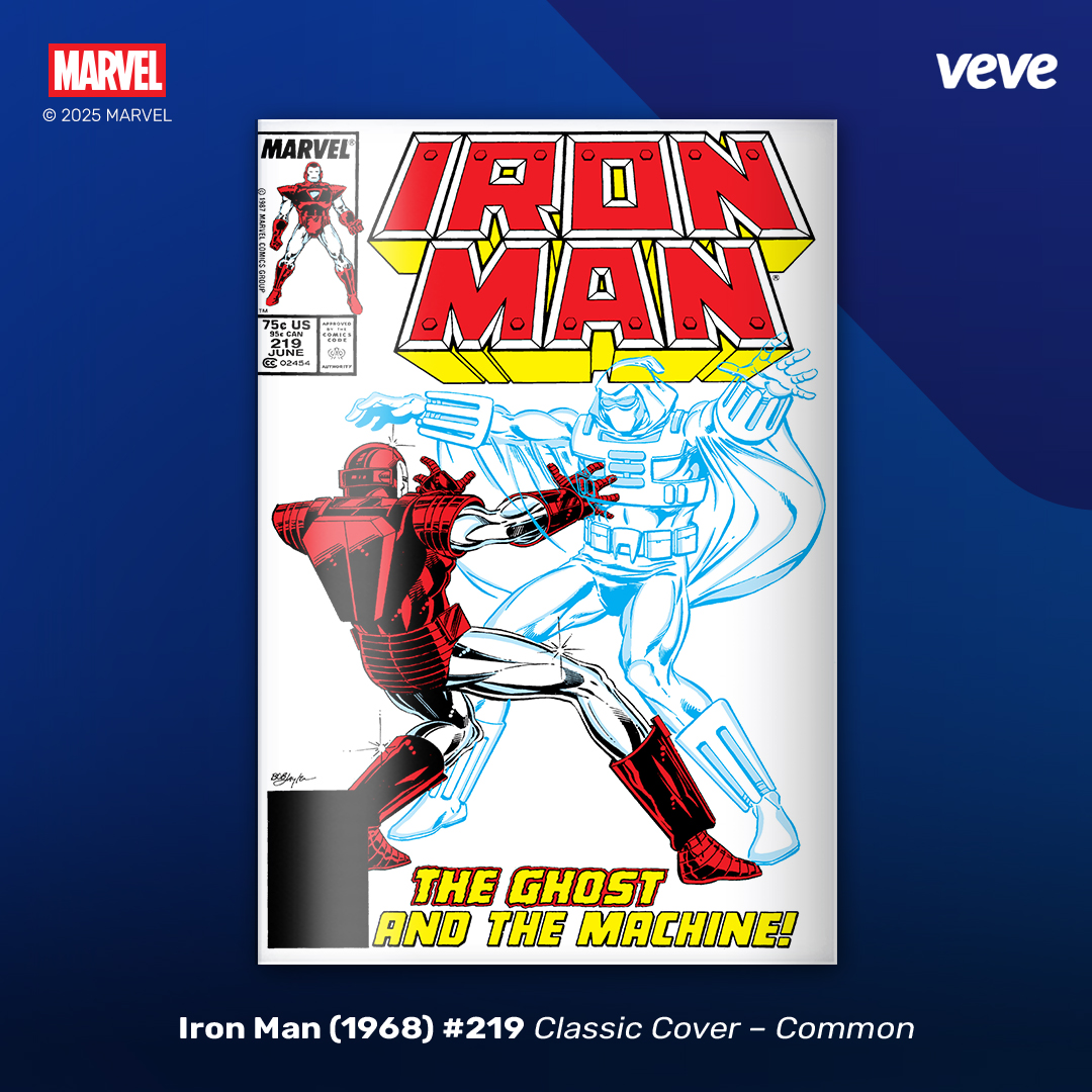Iron Man digital comic featuring common cover on VeVe