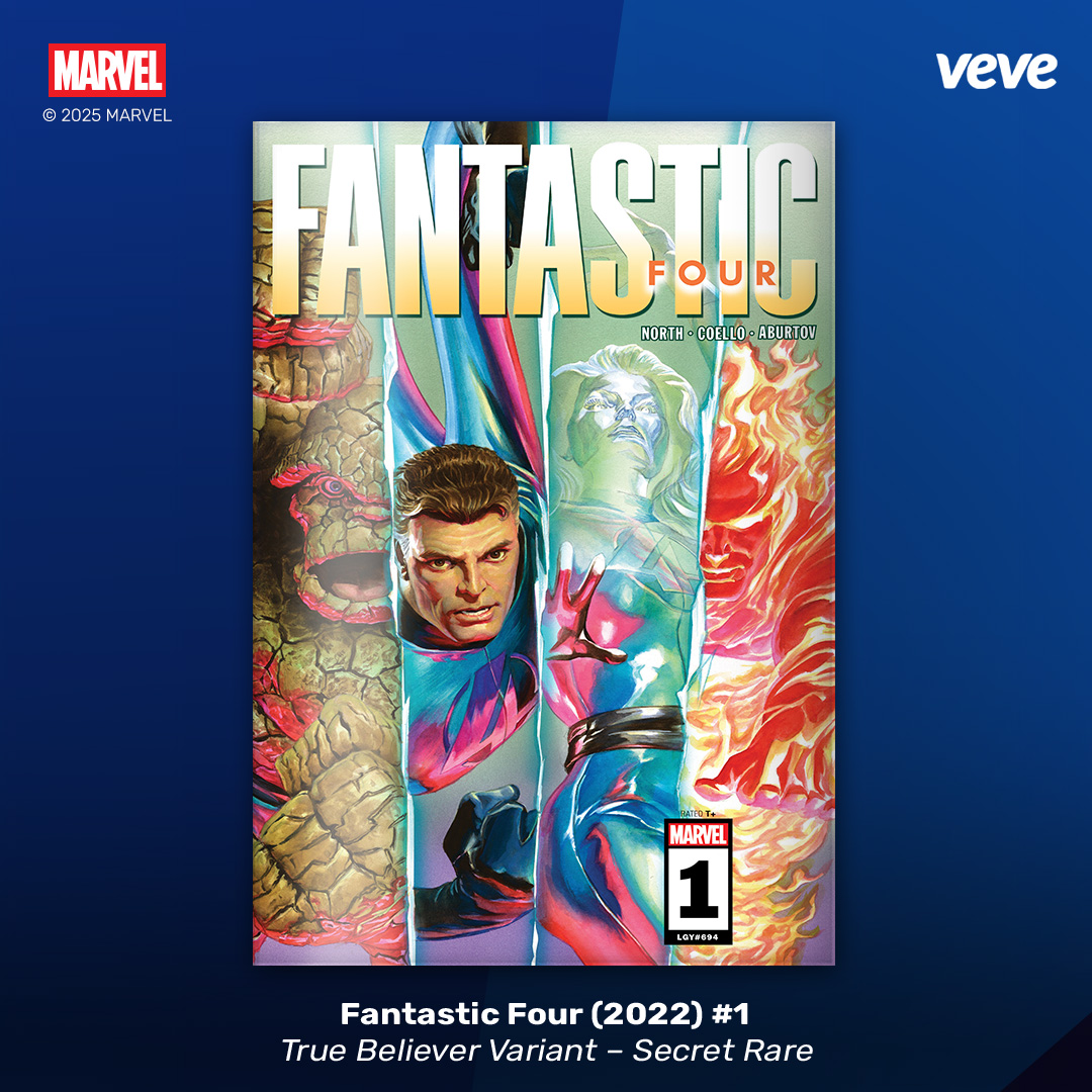 Fantastic Four comics 2022 #1 secret rare