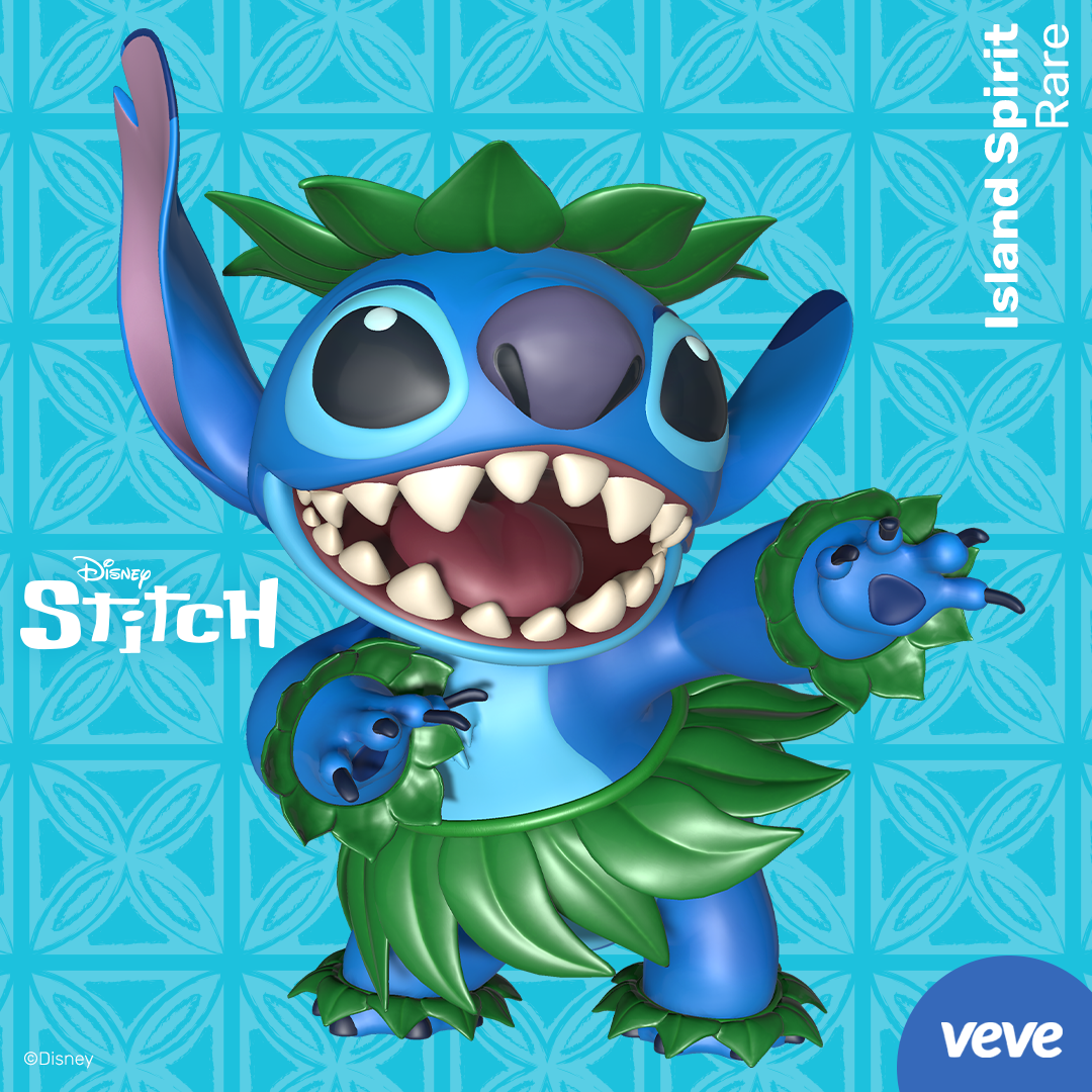 Stitch collectible on VeVe