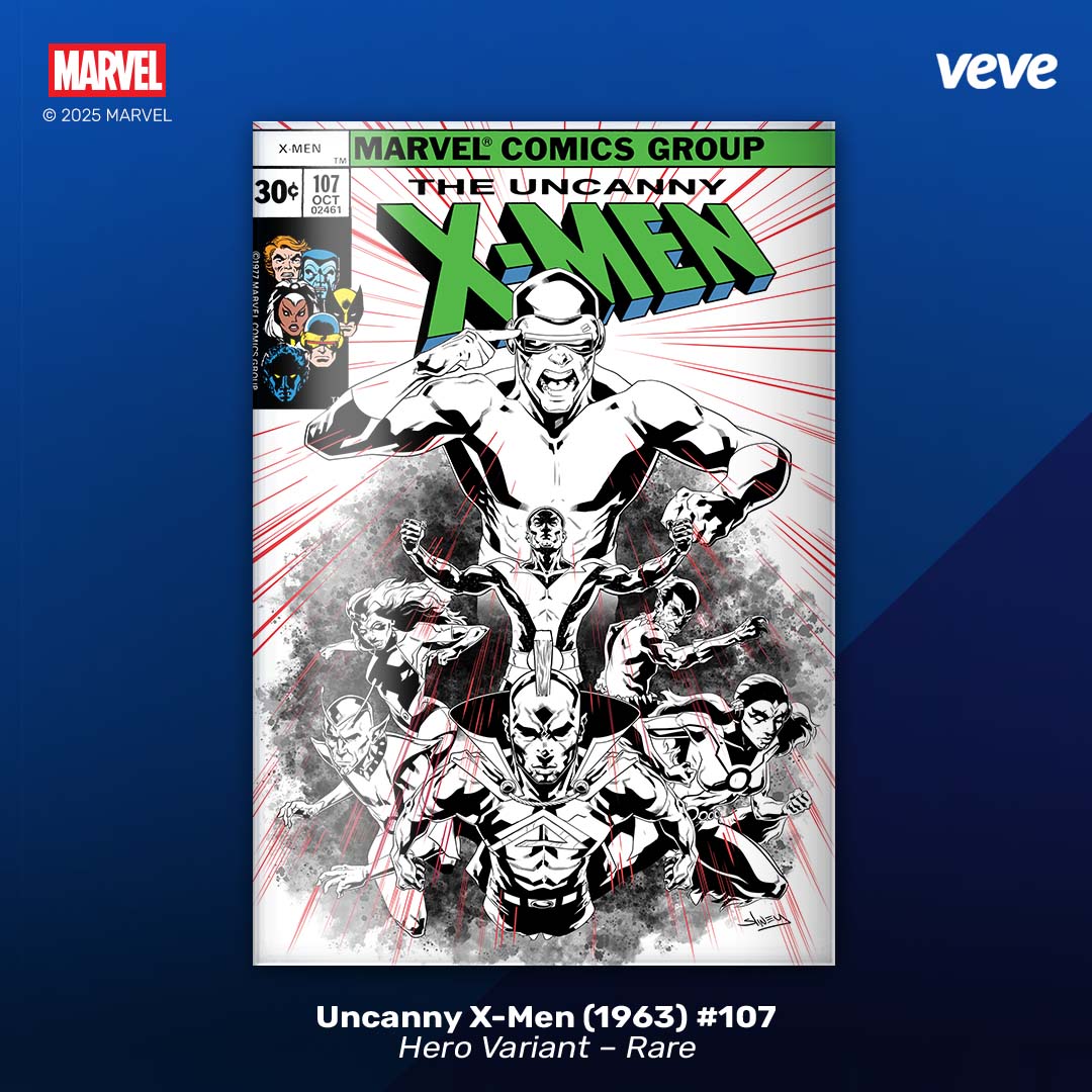 Uncanny X-Men 1963 #107 digital comic rare edition on VeVe