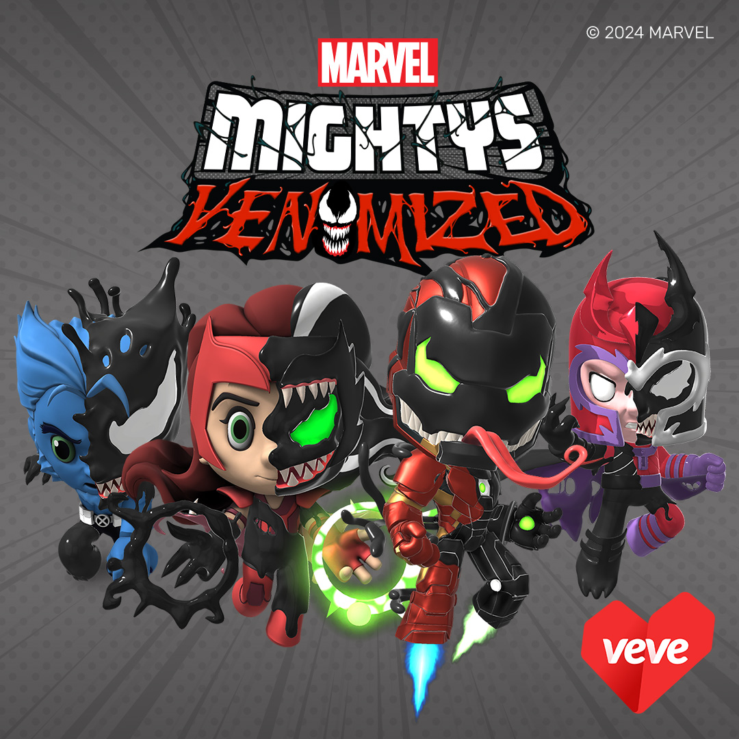 Marvel Mighty Venomized digital collectible crafting