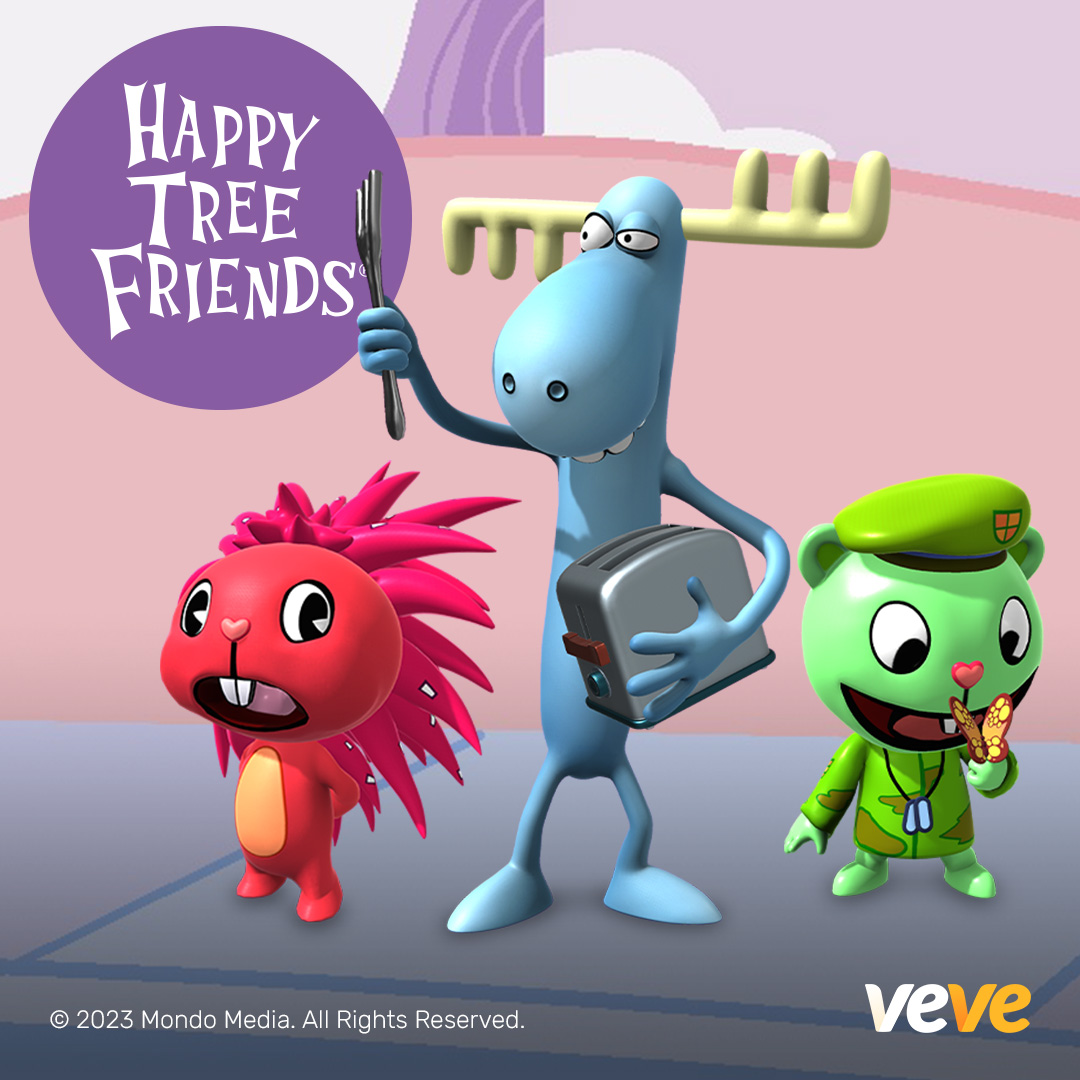 Happy Tree Friends digital collectibles on VeVe