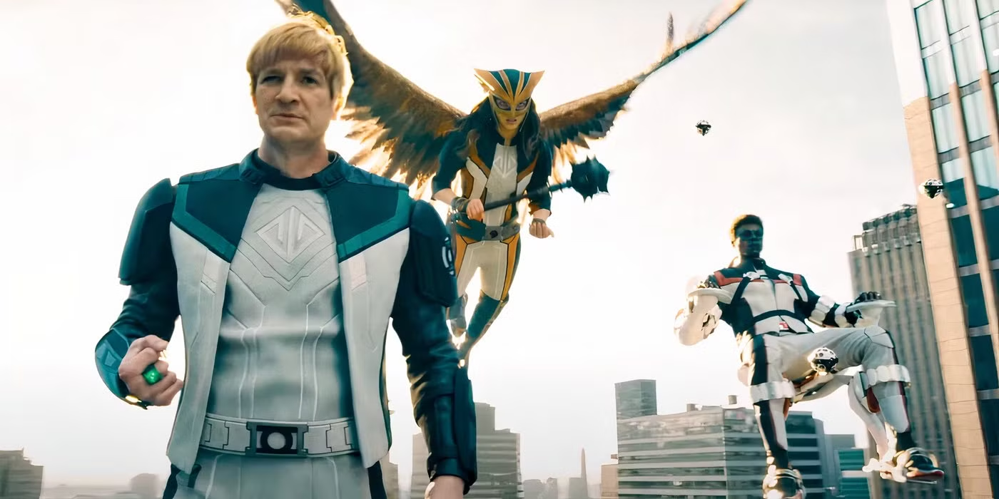 Mister Terrific, Hawkgirl, and the Justice Gang