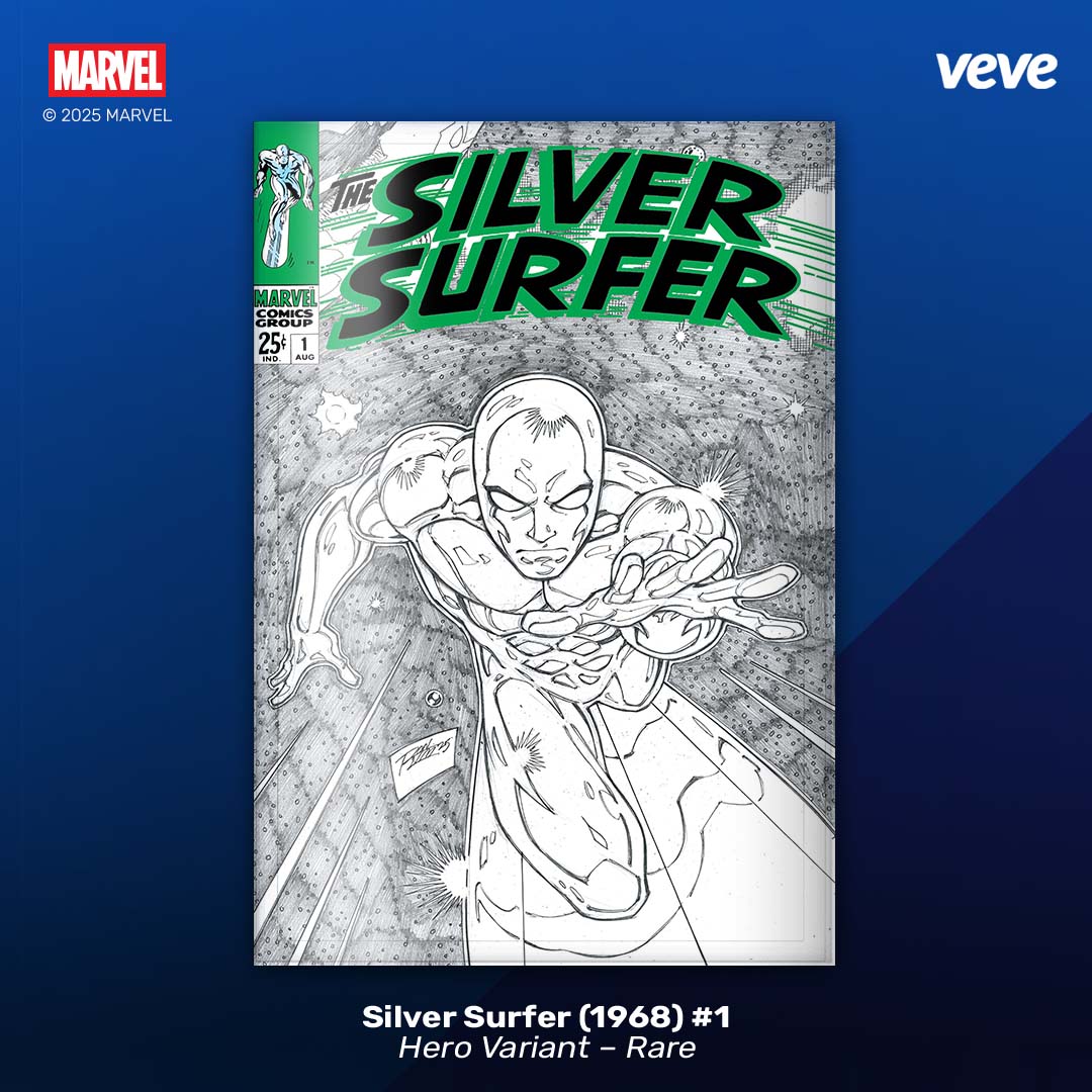 Silver Surfer (1968) #1 Hero variant on VeVe