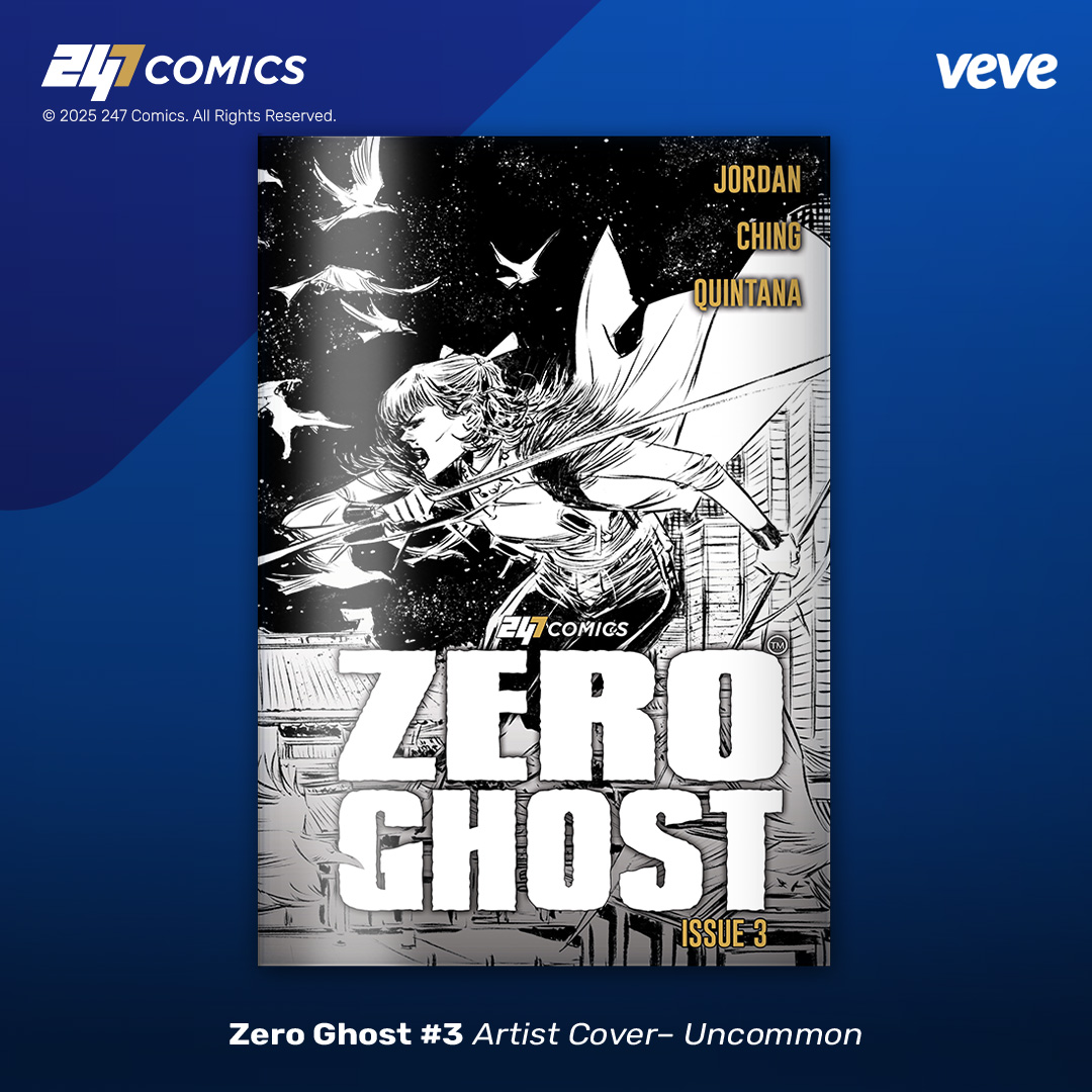 Zero Ghost #3 digital comic uncommon variant