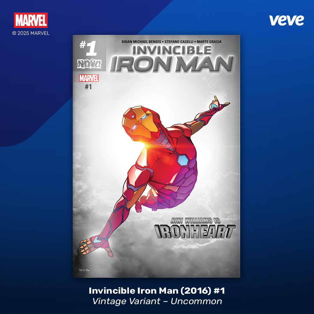 Invincible Iron Man (2016) #1 uncommon variant 