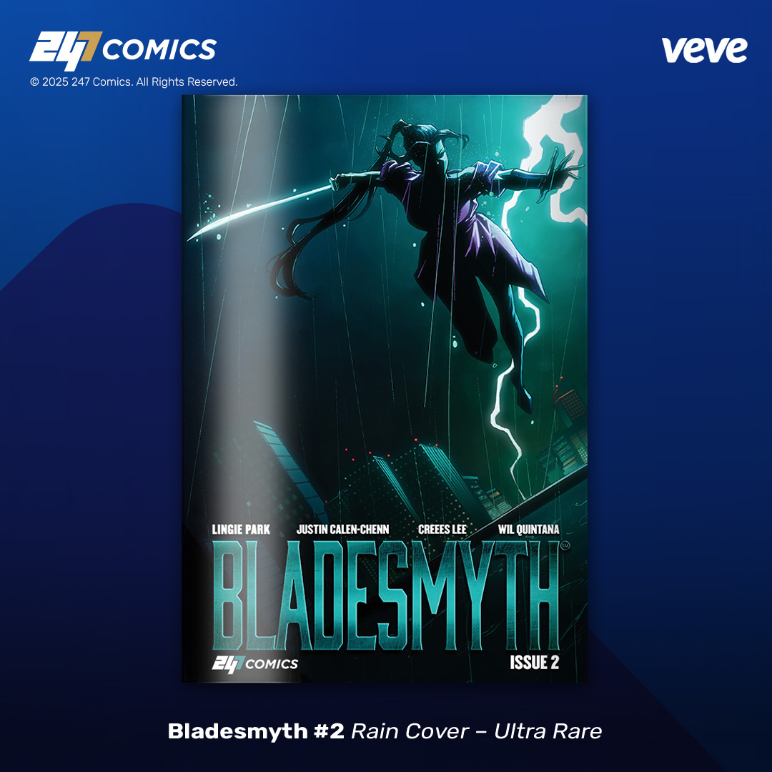 247 comics Bladesmyth #2 ultra rare collectible