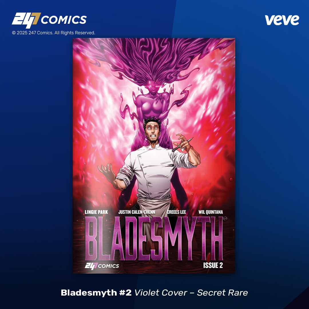 247 comics Bladesmyth #2 secret rare variant