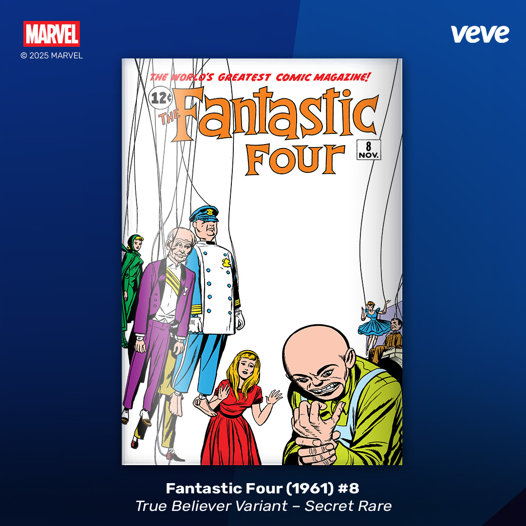 Fantastic Four (1961) #8 secret rare digital comic