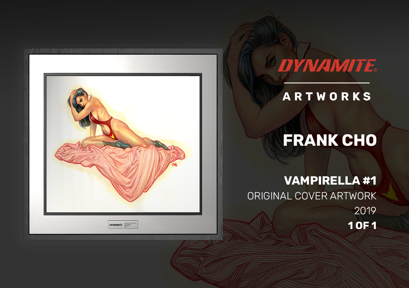 Frank Cho Vampirella #1 artwork