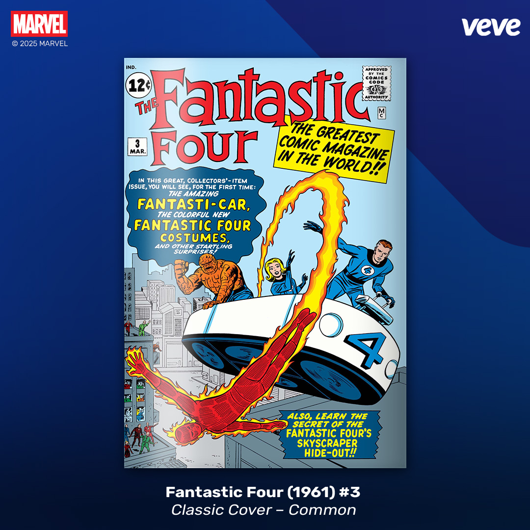 Fantastic Four 1961 #3 digital comic on VeVe