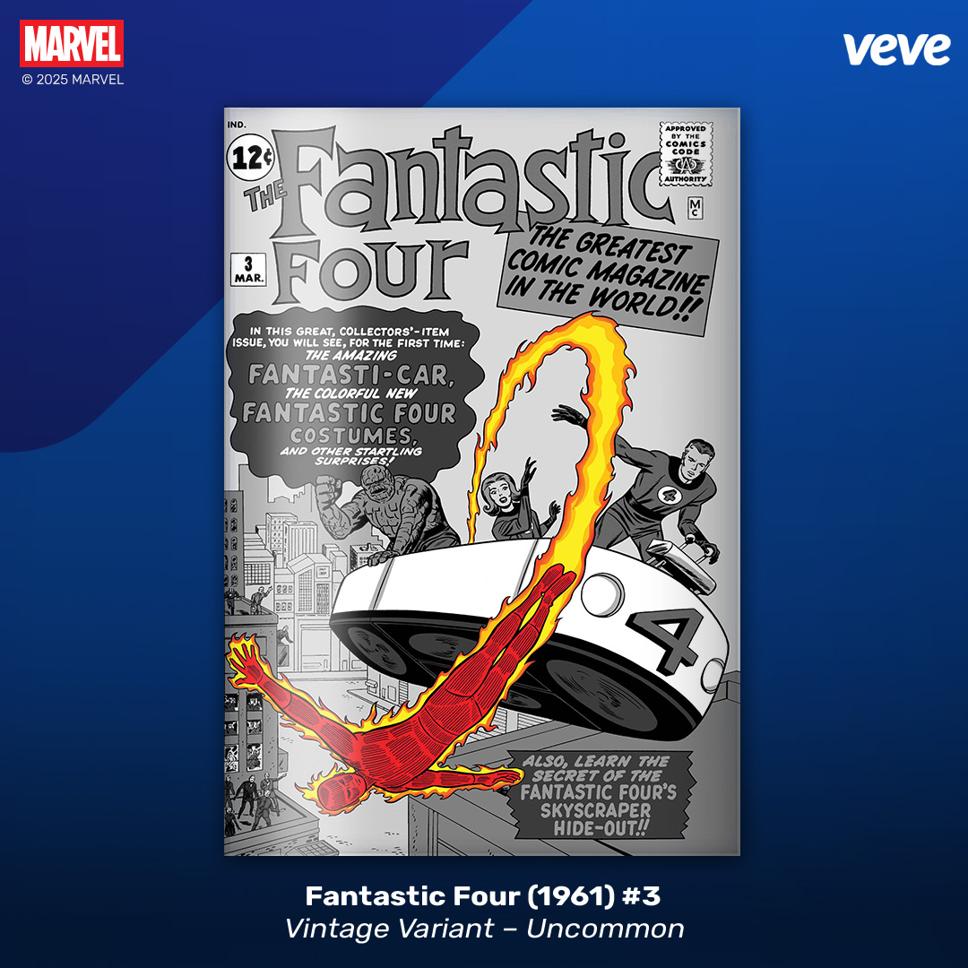 Uncommon Fantastic Four 1961 #3 digital comic on VeVe