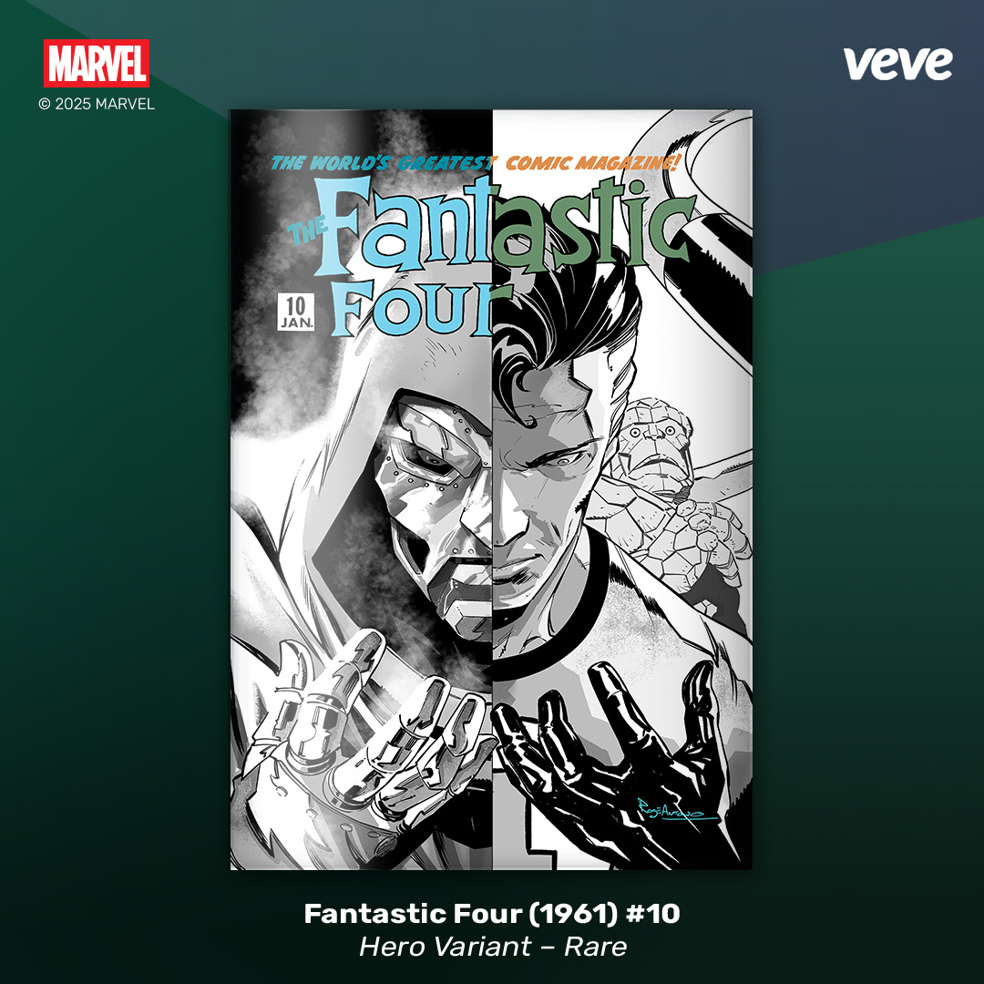 Marvel Fantastic Four 1961 #10 digital comic rare edition