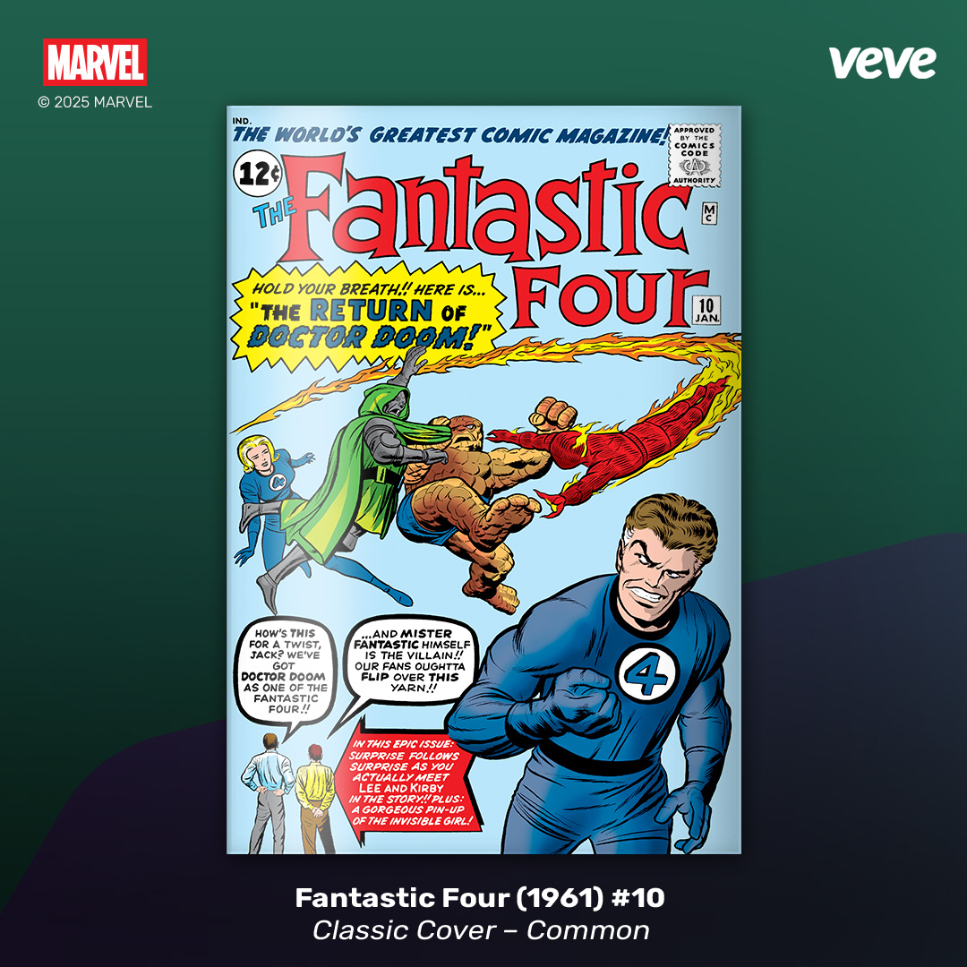 Marvel Fantastic Four 1961 #10 digital comic