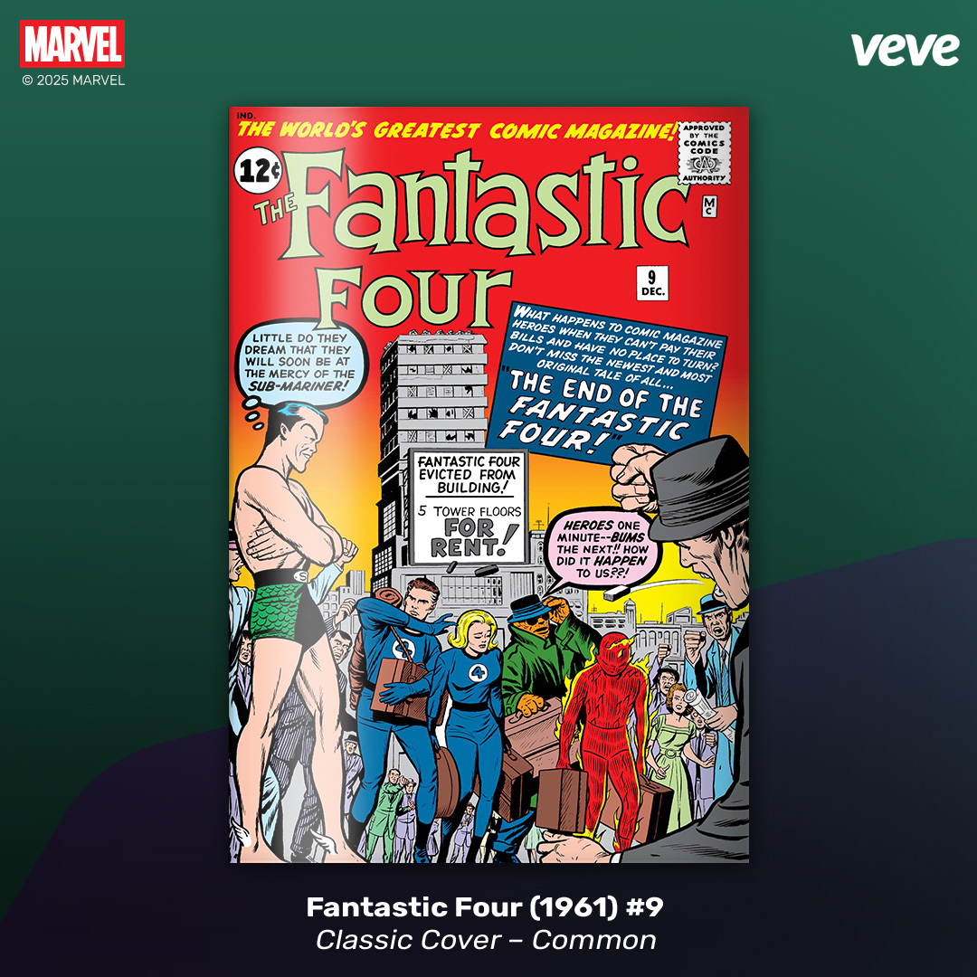 Fantastic Four 1961 #9 digital comic on VeVe