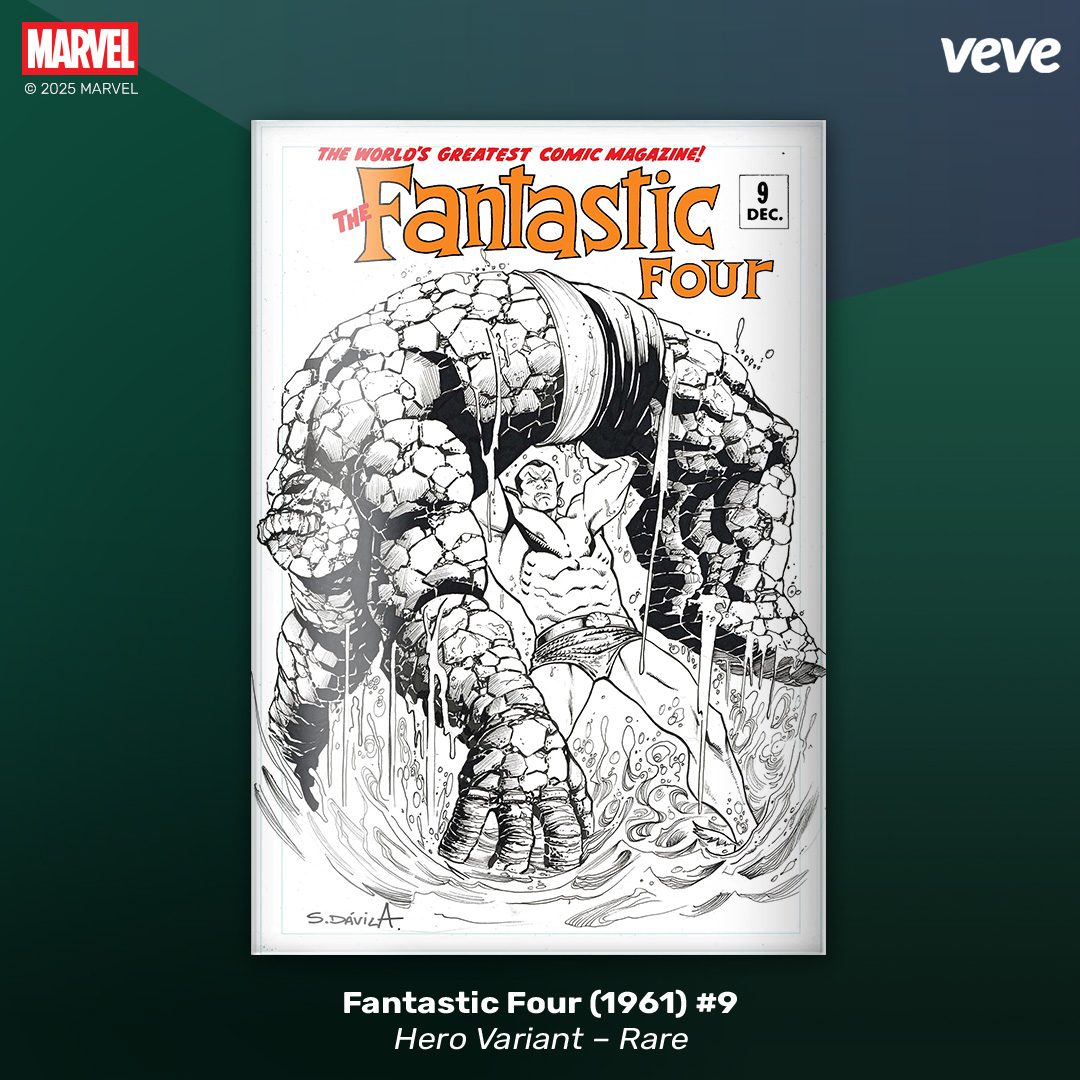 Marvel Fantastic Four 1961 #9 digital comic on VeVe