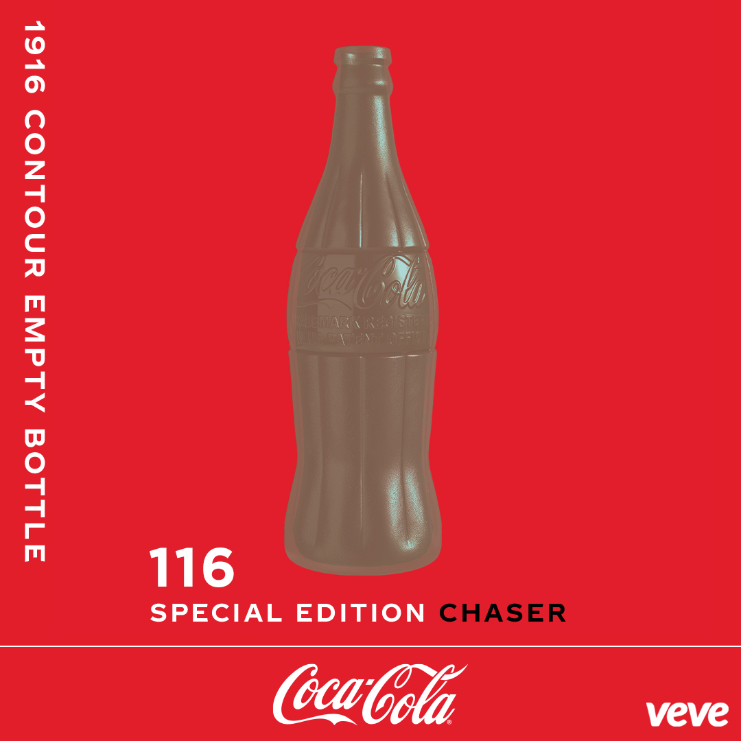 1916 Contour Empty Bottle Coca-Cola collectible on VeVe