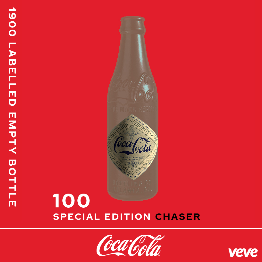1900 Labeled Empty Bottle Coca-Cola collectible