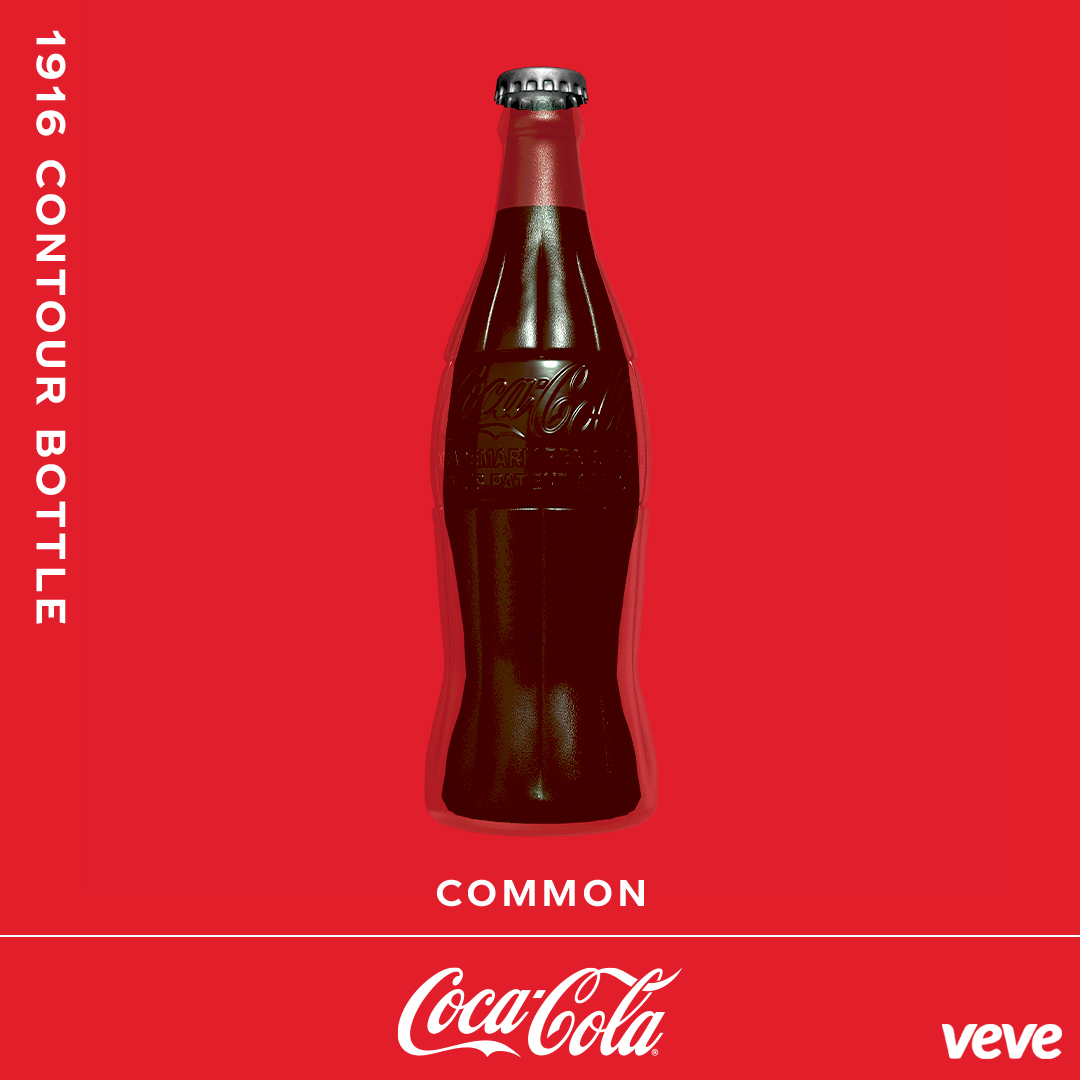 1916 Contour Bottle Coca-Cola collectible on VeVe