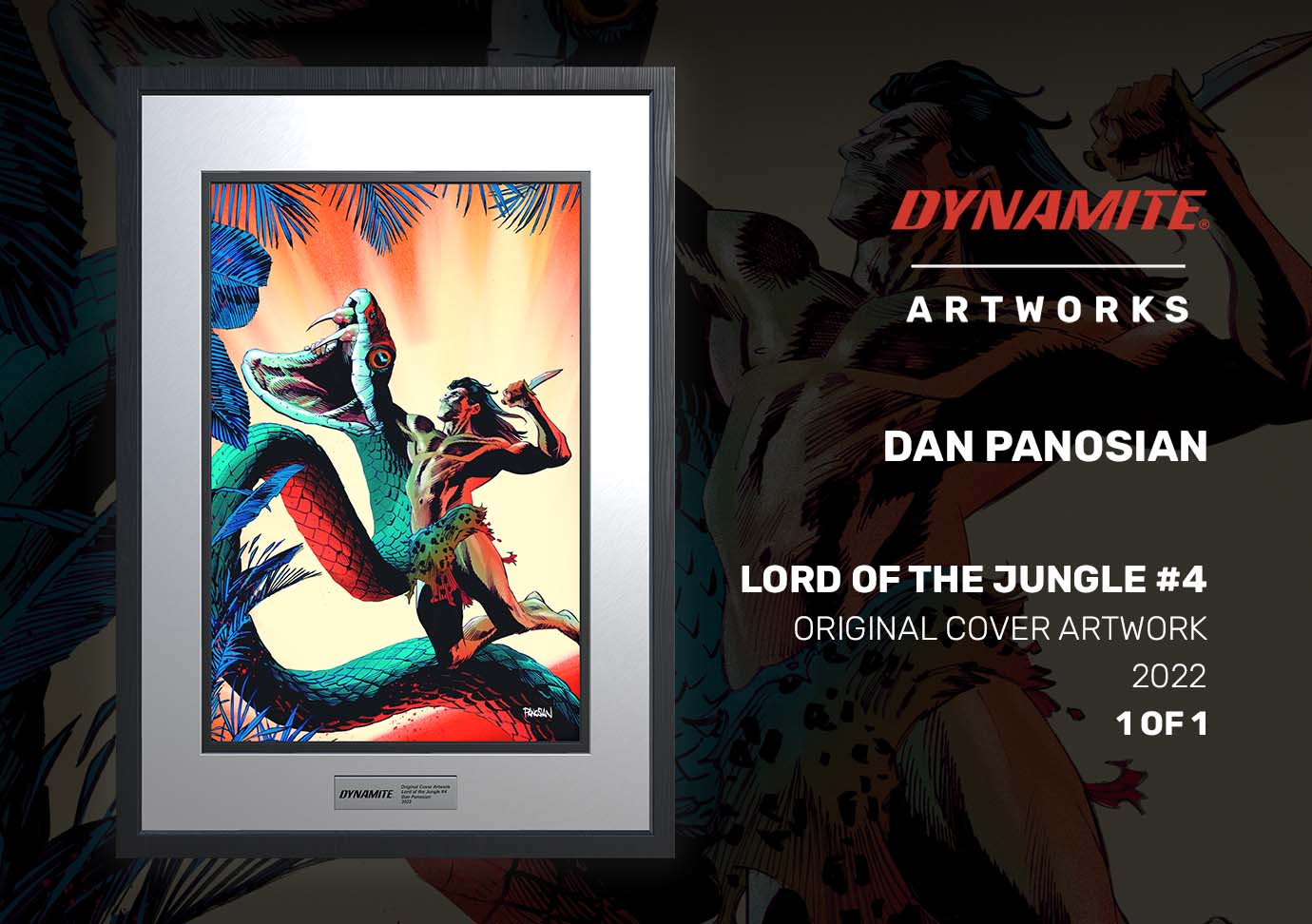 Dan Panosian artwork Lord of the Jungle #4 2022