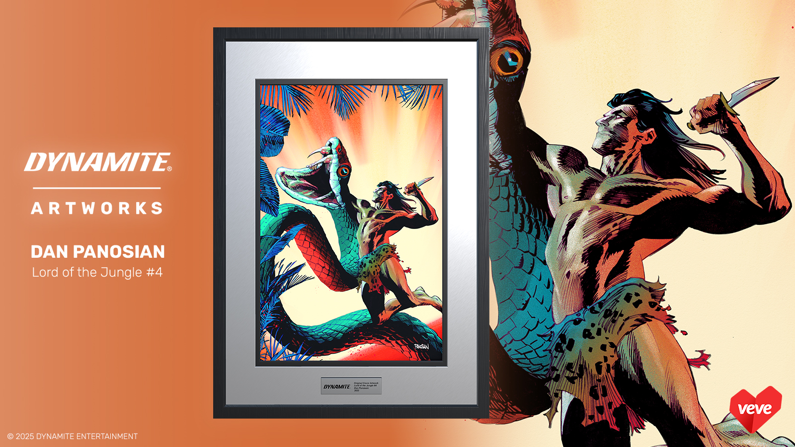 Dan Panosian artwork Lord of the Jungle #4