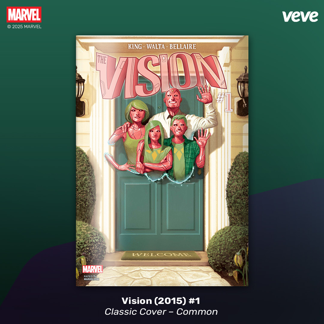 The Vision 2015 #1 common digital comic