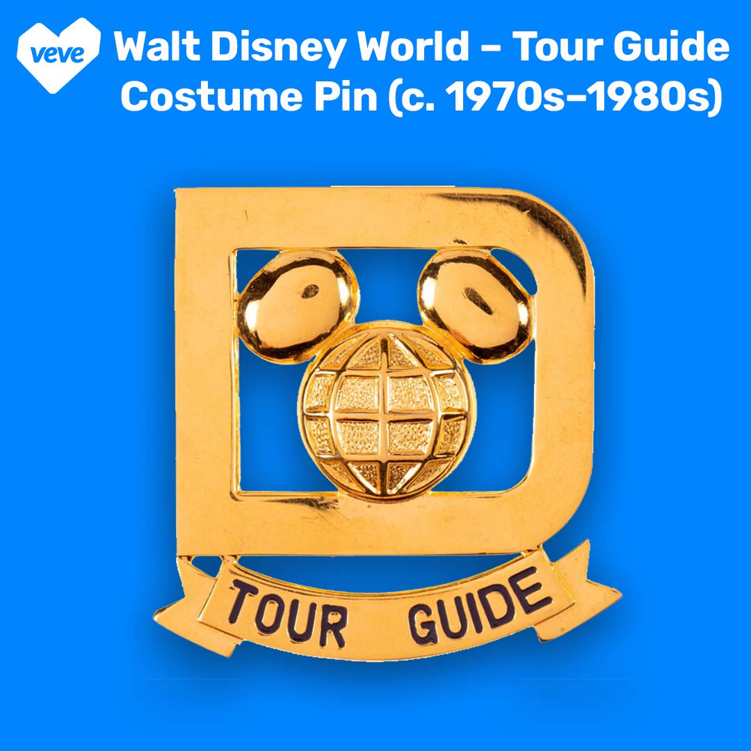Walt Disney World Tour Guide Costume Pin