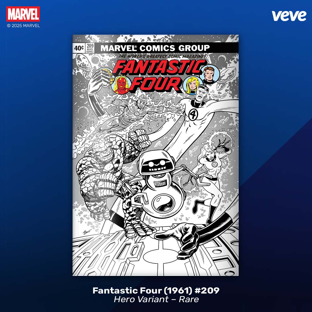 Fantastic Four comics 1961 209 rare cover