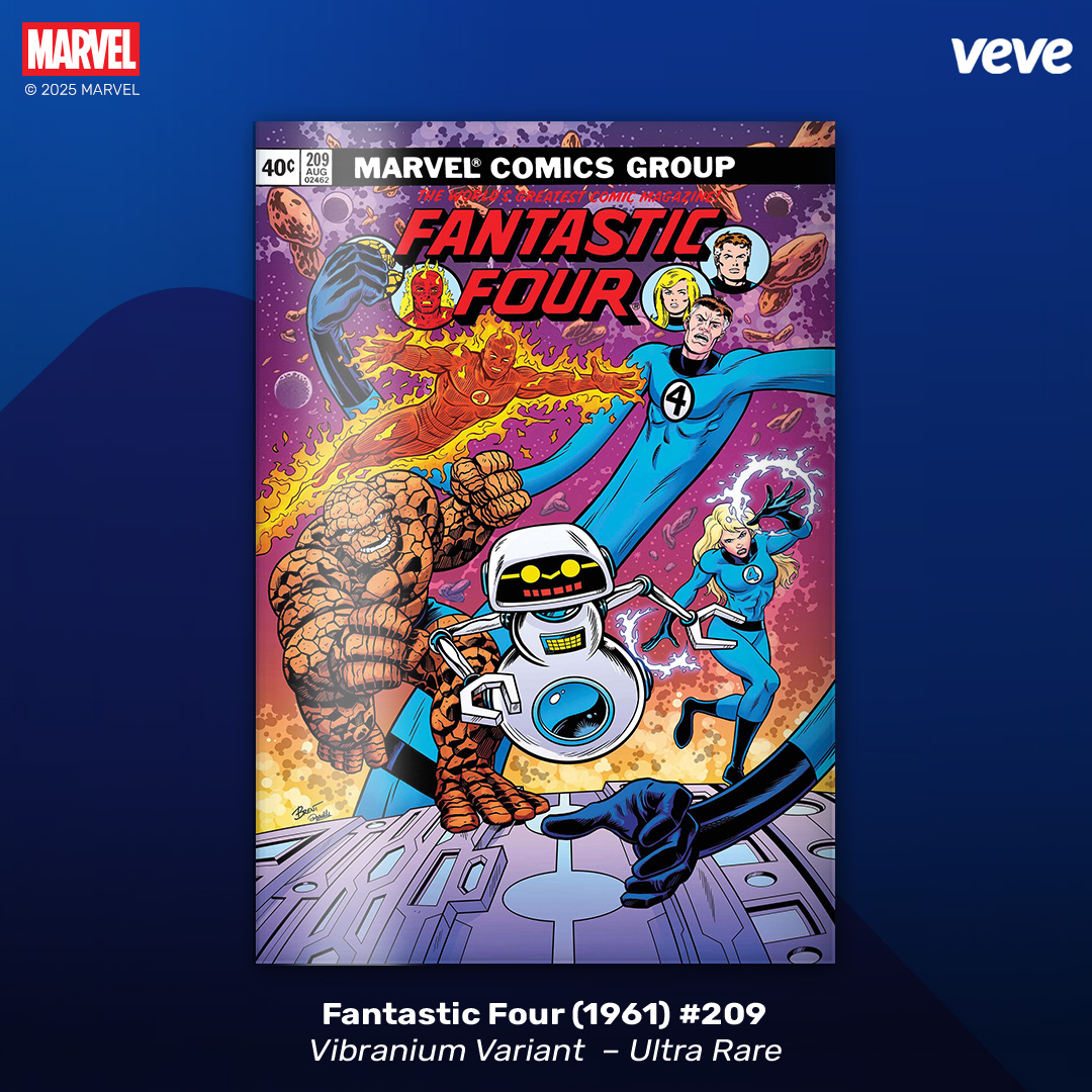 Fantastic Four comics 1961 209 ultra rare cover