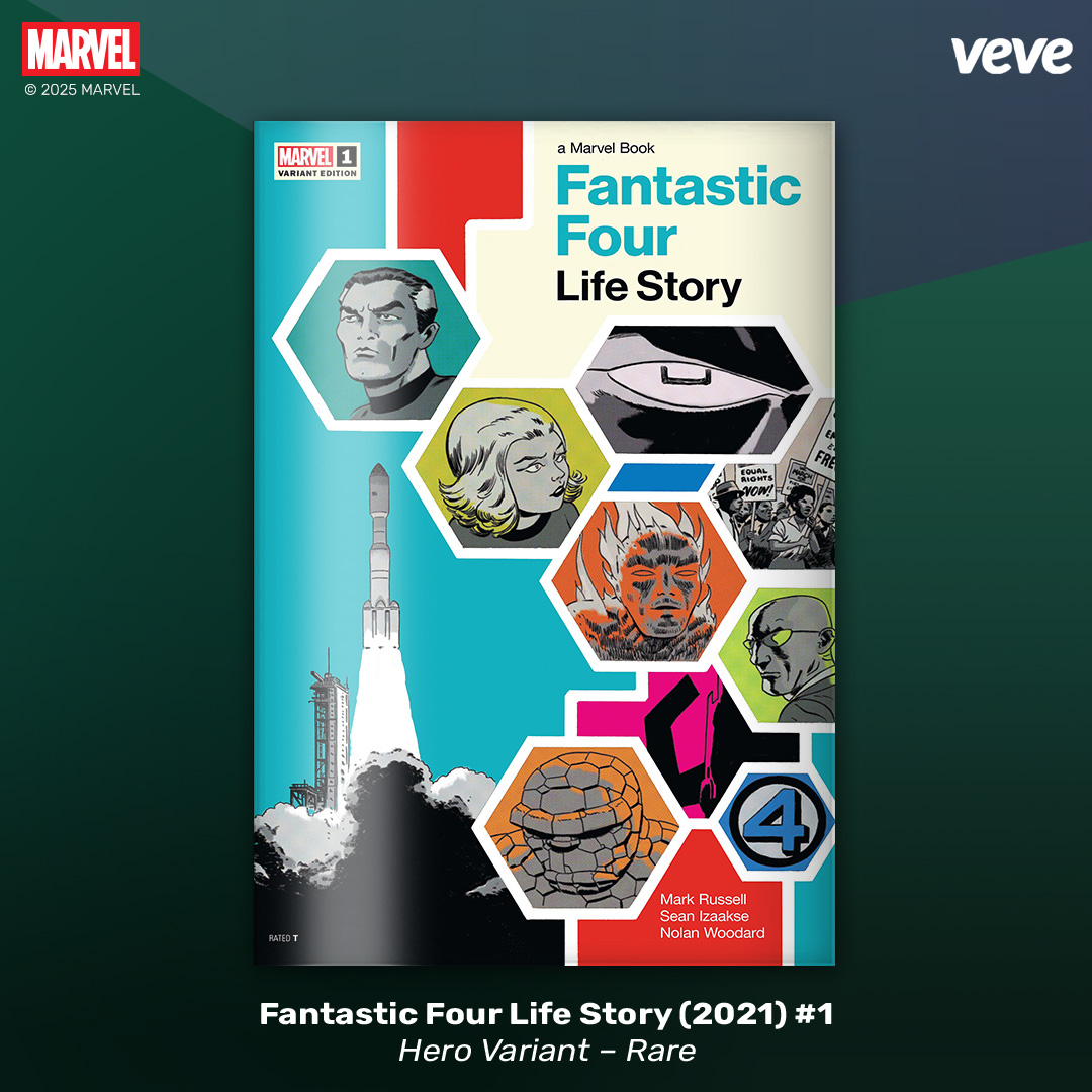 Fantastic Four Life Story 2021 #1 rare variant cover