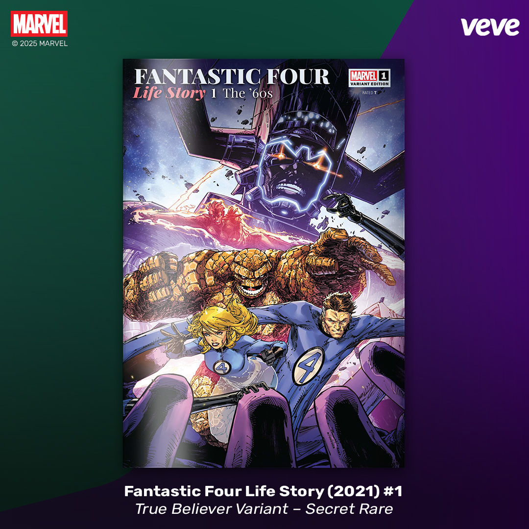 Fantastic Four Life Story 2021 #1 secret rare variant cover