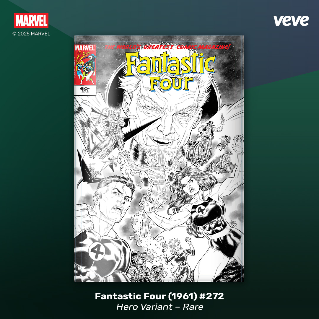 Fantastic Four 1961 #272 digital comic rare variant