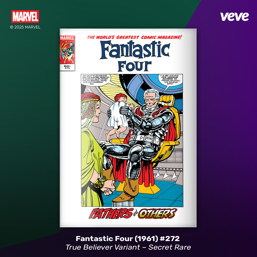 Fantastic Four 1961 #272 digital comic secret rare variant