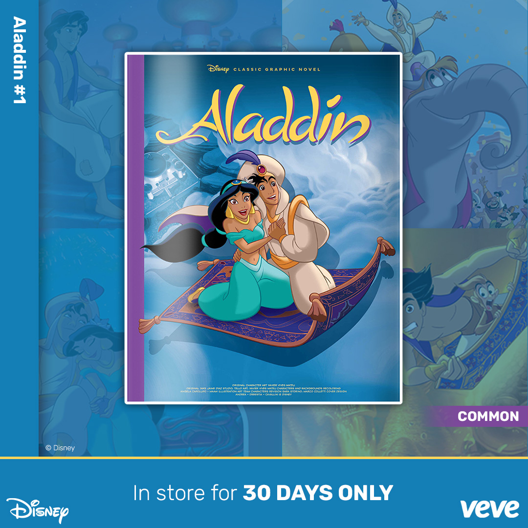 Disney Aladdin #1 digital comic common variant