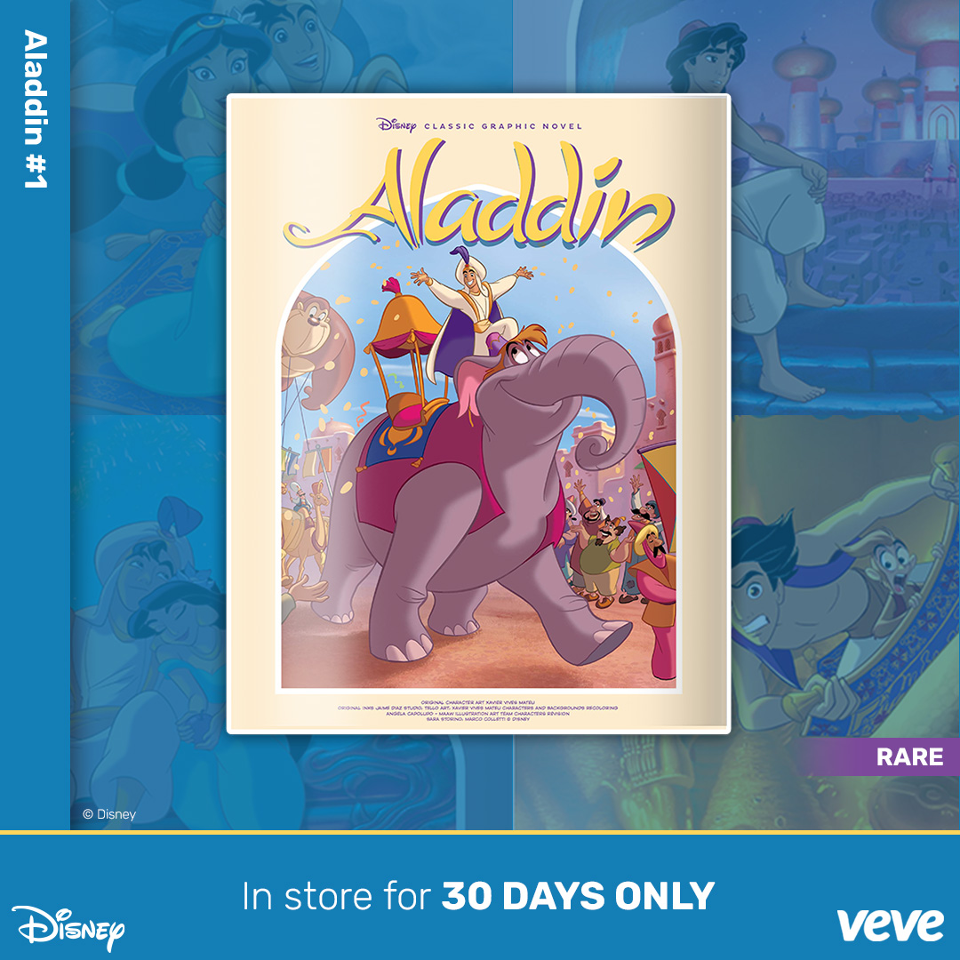 Disney Aladdin #1 digital comic rare variant